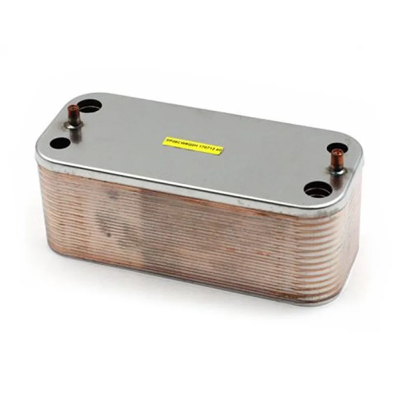 Теплообмінник пластинчастий ГВП (28 пластин) для газового котла Italtherm 515000621