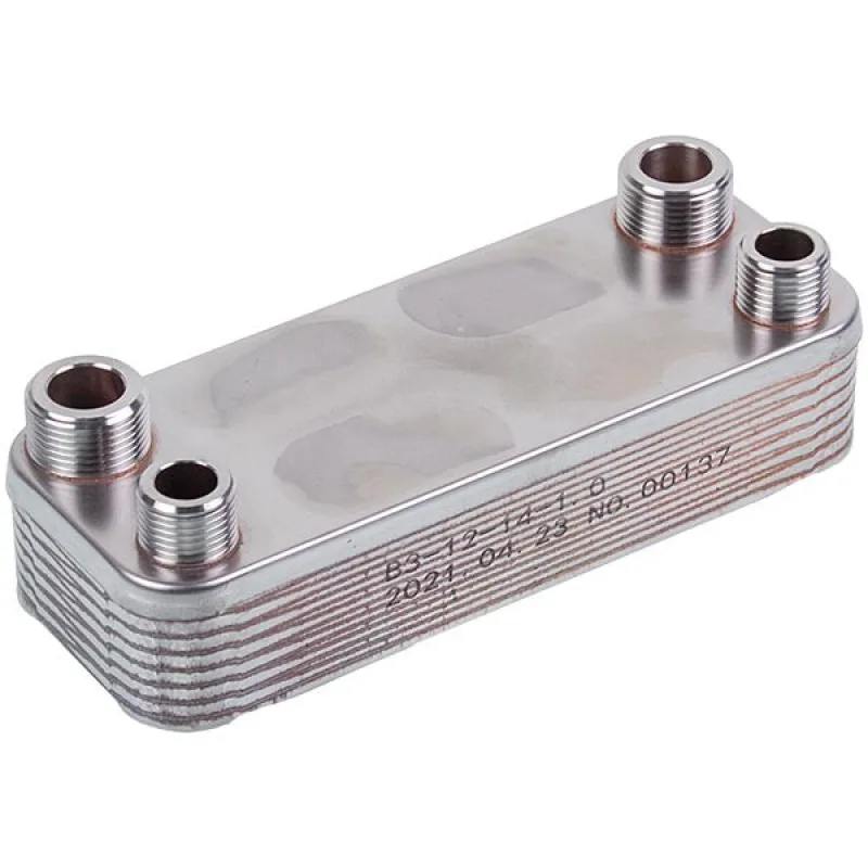 DHW heat exchanger 14 plates for Solly gas boiler 4700900002