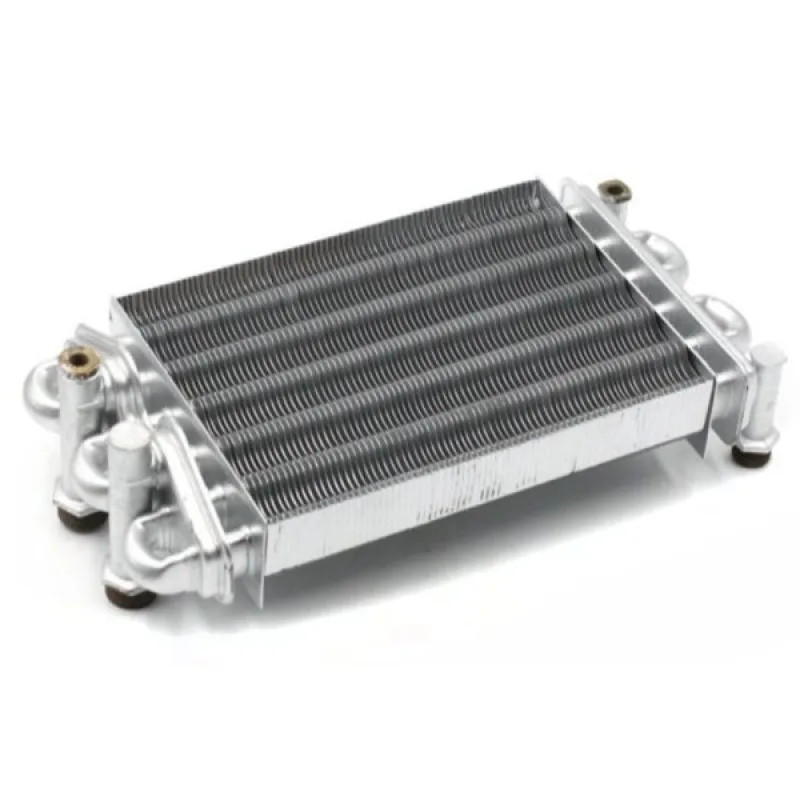 Теплообмінник бітермічний для газового котла Termet MiniTherm GCO-DP-21-13