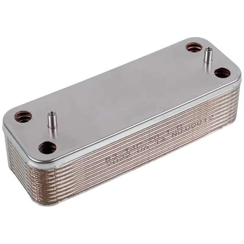 DHW heat exchanger 20 plates for Baxi/Westen gas boiler 17B2072000