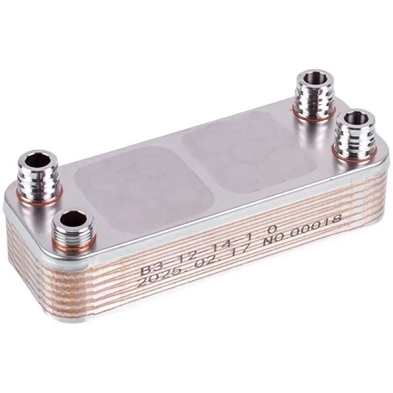 Теплообмінник ГВП 14 пластин для газового котла Vaillant 17B1901415