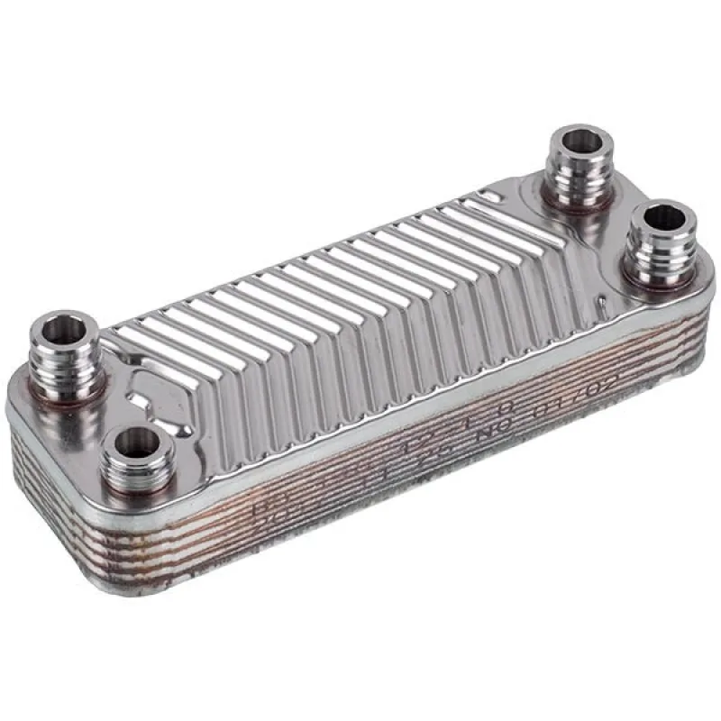 DHW heat exchanger 12 plates for Vaillant gas boiler 065028