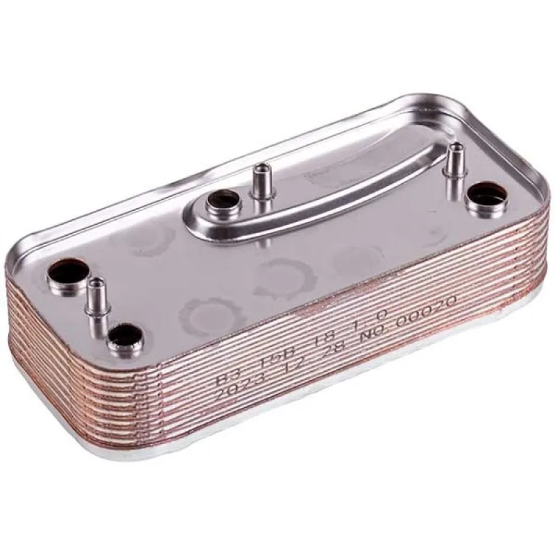 DHW heat exchanger 18 plates for Sime gas boiler 6281535