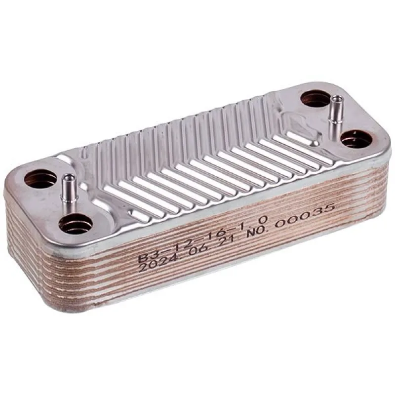 DHW heat exchanger 16 plates for gas boiler 7006951209