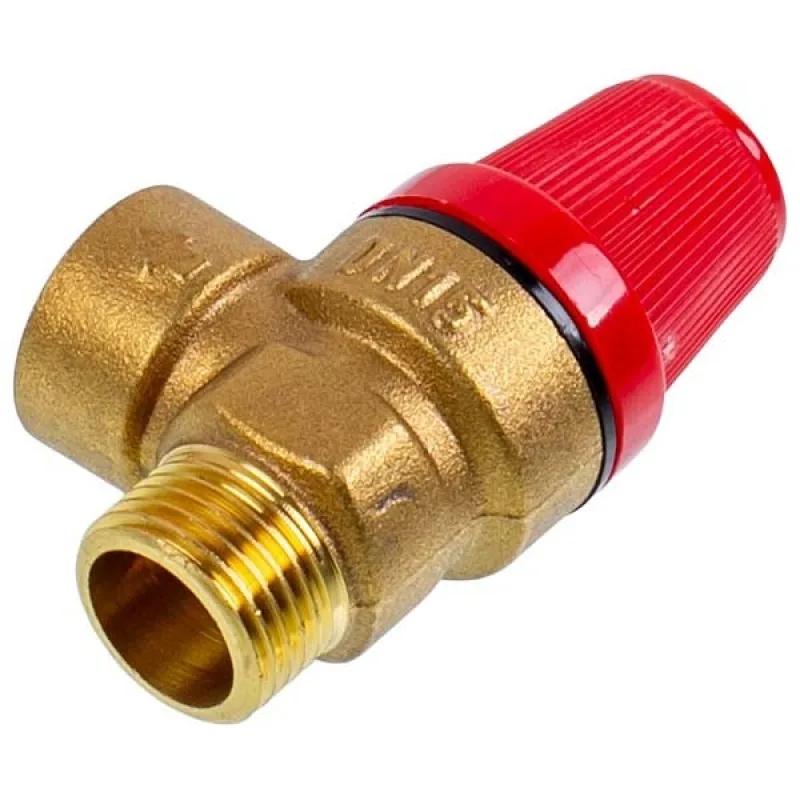 Запобіжний клапан 5 бар 1/2" (універсальний) для газового котла
