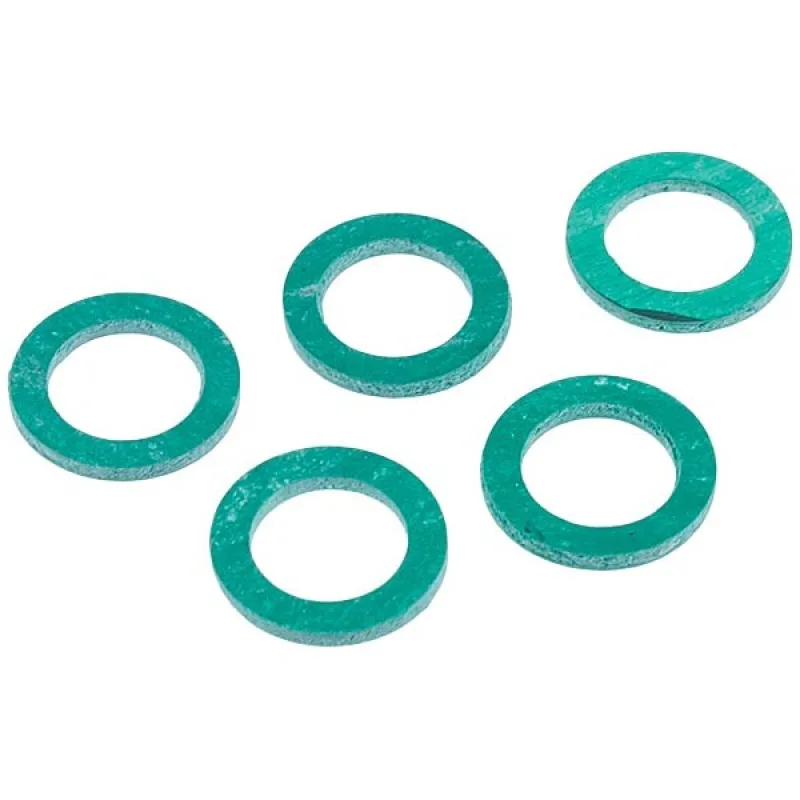 Paronite gaskets 1/2 inch, 5 pcs