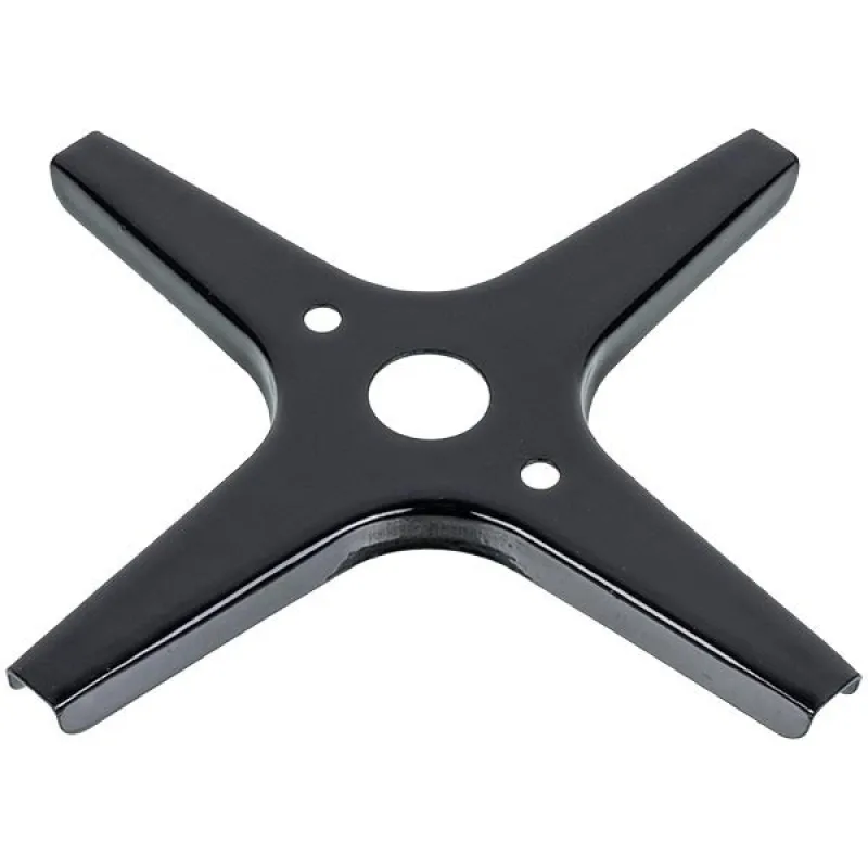 Universal gas hob grate pad 105x105 mm, black