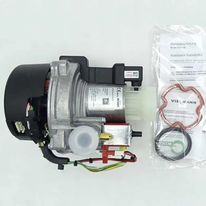 Вентилятор Ebmpapst iNR77MF з газовою арматурою для конденсаційного котла Viessmann Vitodens 200 B2KB/B2HB 7865437