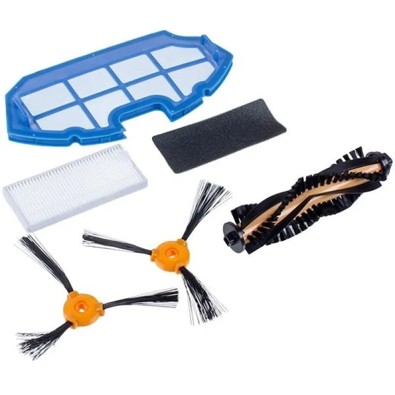 Filter and brush set for DEEBOT robot vacuum