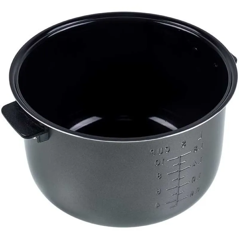 Чаша для мультиварки Redmond RB-C515 5L D=235mm H=140mm (антипригарне) чорний