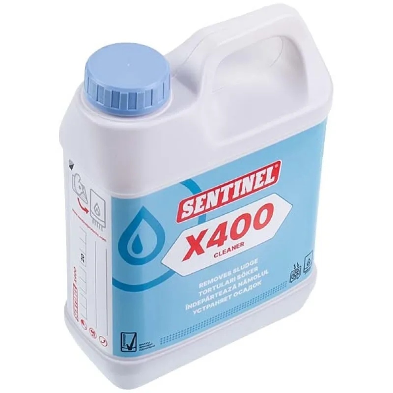 Рідина Sentinel X400 Cleaner, 1 л для очищення систем опалення від накипу M202100026