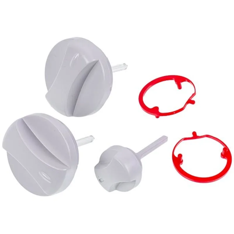 Control knob set 3 pcs for Vaillant Turbo/Atmo Tec boiler 0020074963