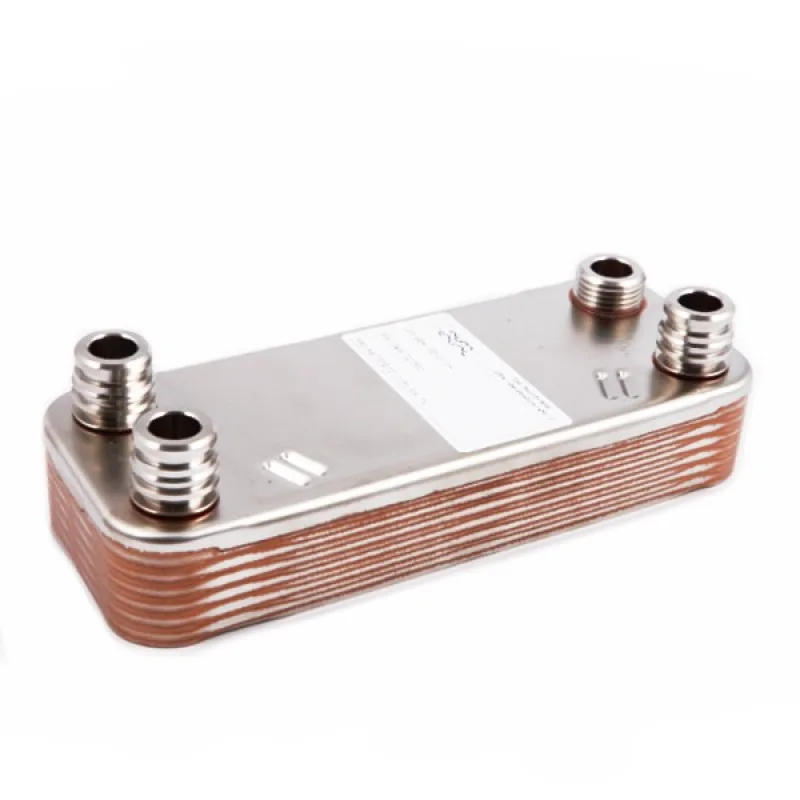Теплообмінник пластинчастий ГВП (12 пластин) для газового котла Vaillant Atmo/Turbo MAX Pro/Plus 065131