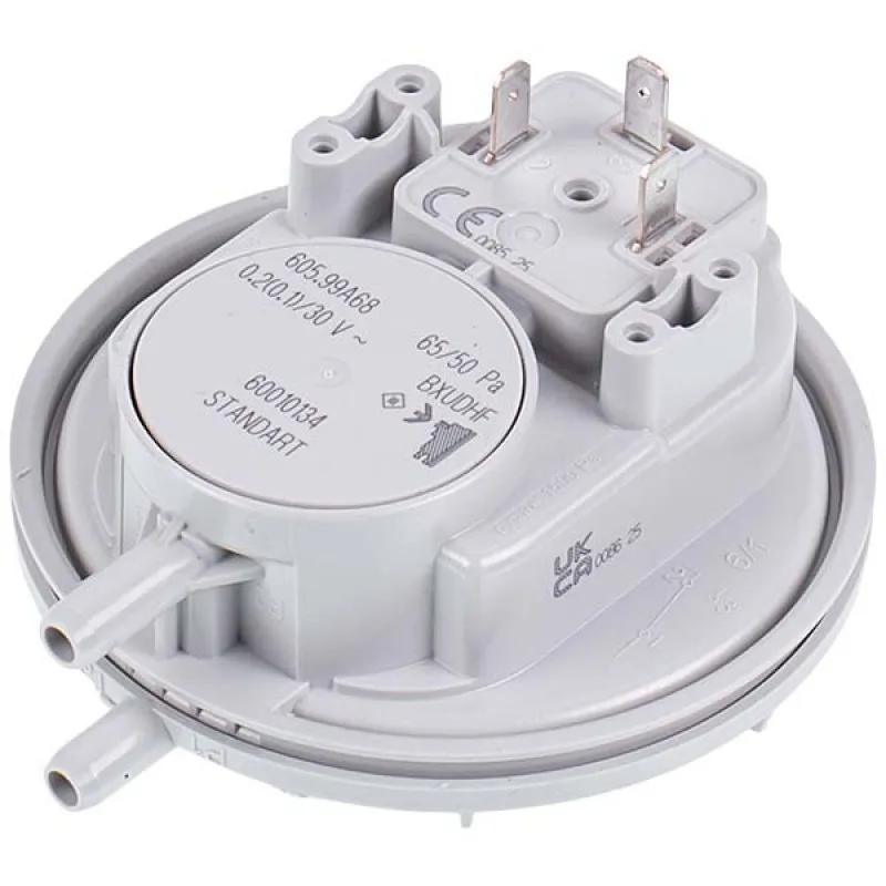 Реле тиску повітря (пресостат) Huba Control 65/50 Па для газового котла Ariston, Baxi, Westen, Beretta 65100716