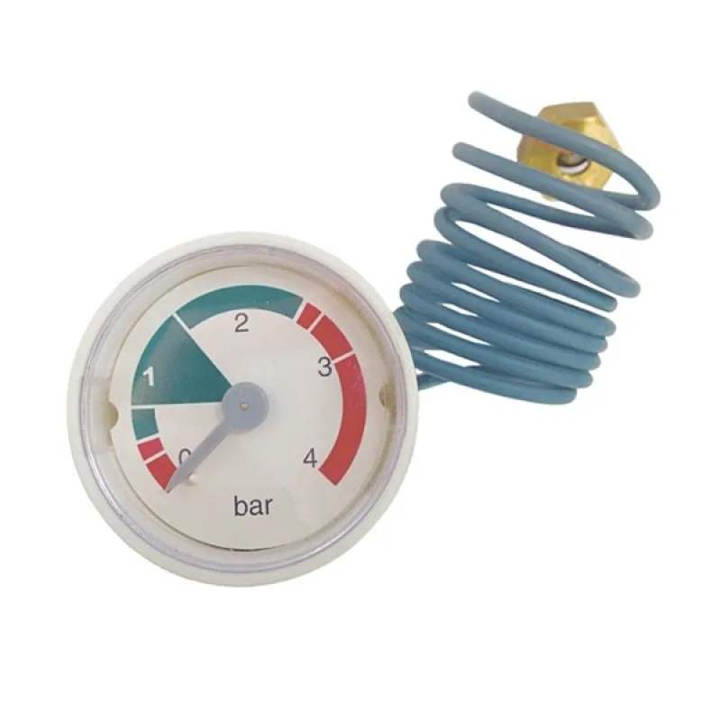 Манометр D=40 мм для газового котла Baxi Eco-3/Four, Main, Westen Pulsar, Quasar, Star Digit, Roca Neobit 9951650