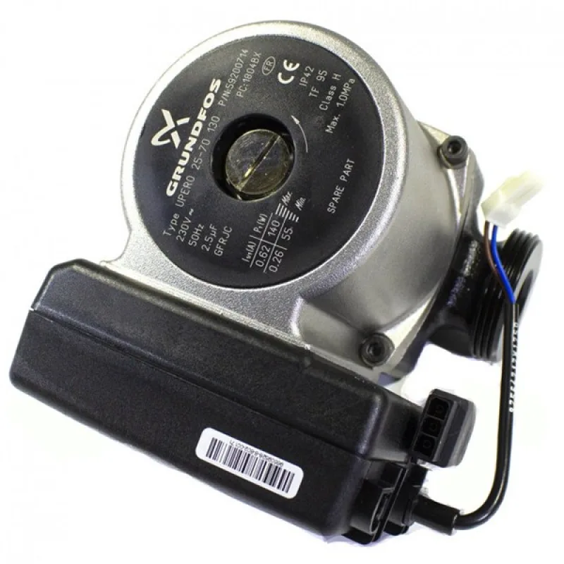 Насос у зборі Grundfos UPERO 25-70 140 Вт для конденсаційного котла Baxi Luna Duo-tec MP 35-70 кВт 7726531