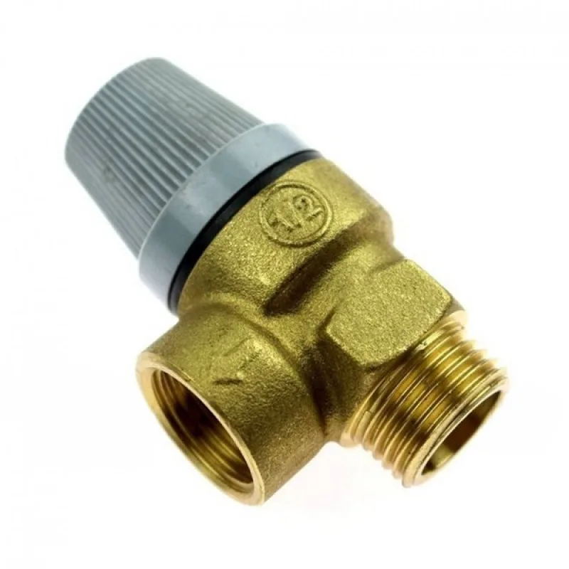 Запобіжний клапан Caleffi 8 бар 1/2” для бойлера газового котла Hermann Supermaster 155200003
