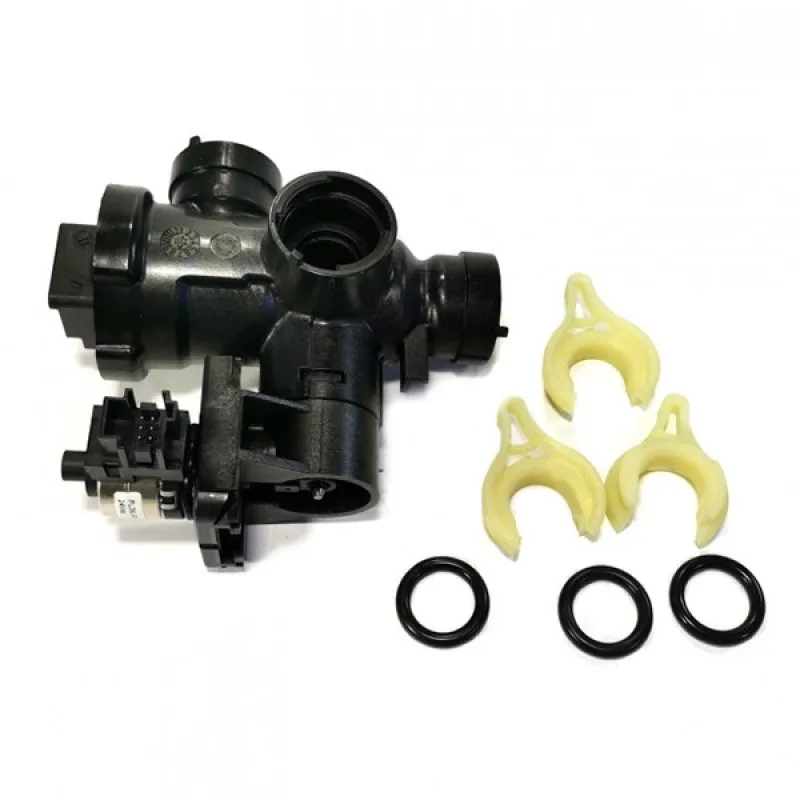 Триходовий клапан в зборі для газового котла Buderus Logamax Plus GB042, Bosch Gas 4000/7000 (FD<=012) 87160108010