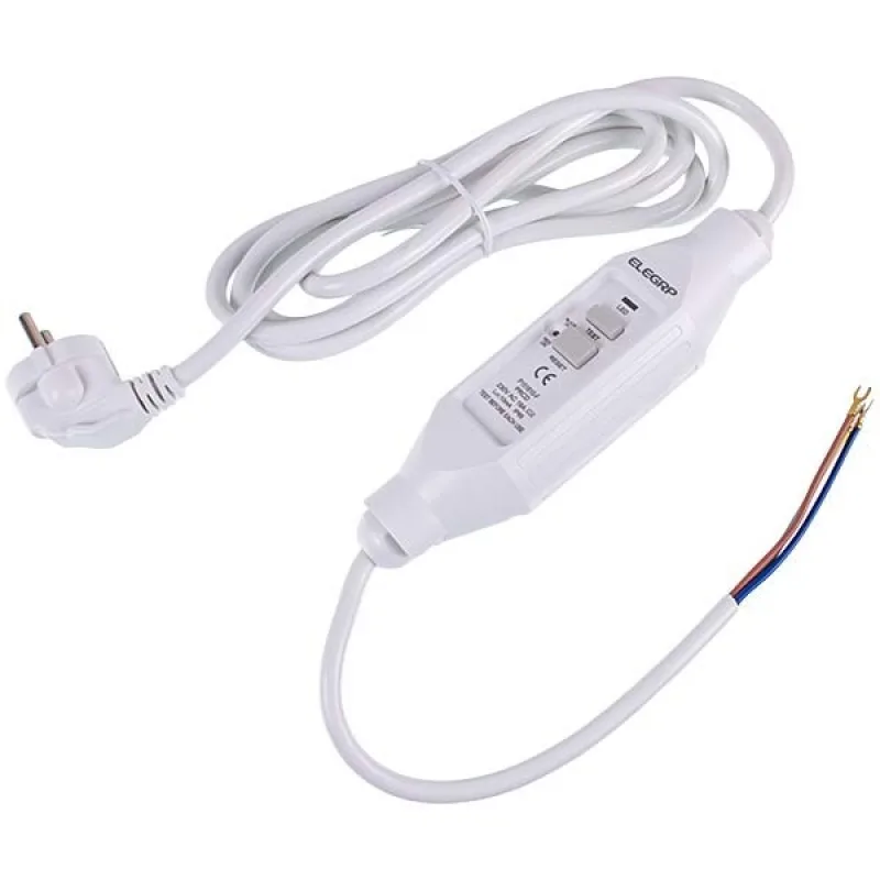 Мережевий шнур з ПЗВ для бойлера 563510100 (10mA) 230V 16A L=2500mm