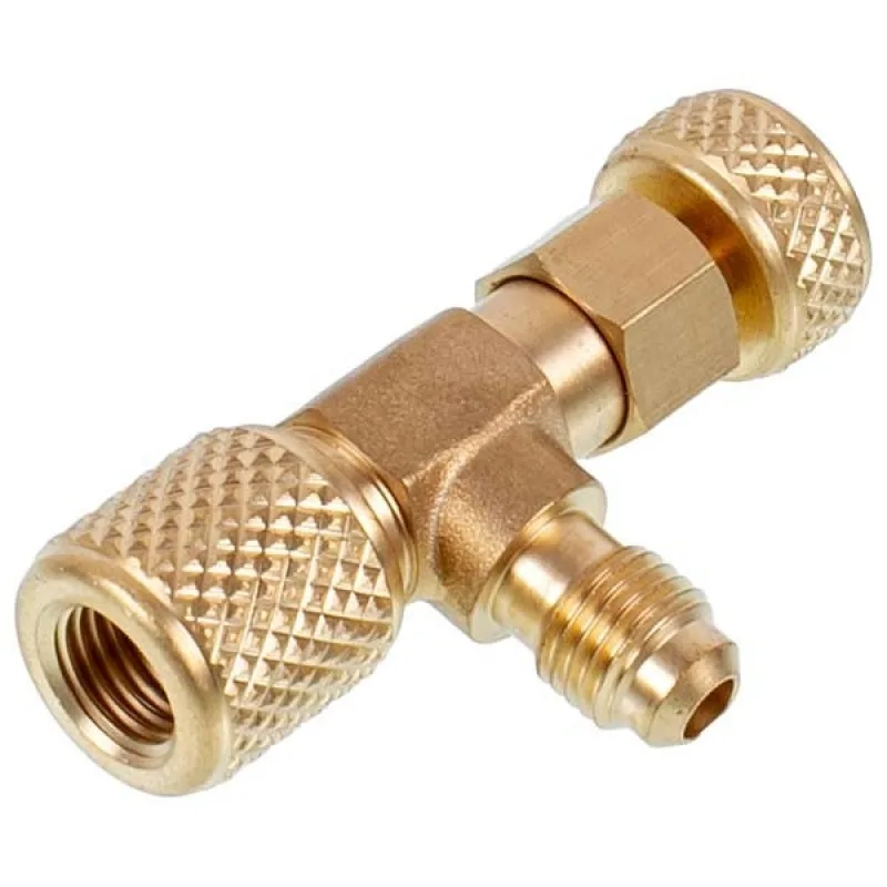 Кран для заправки кондиціонерів VALUE VVO-1 (1/4″-1/4″ SAE)