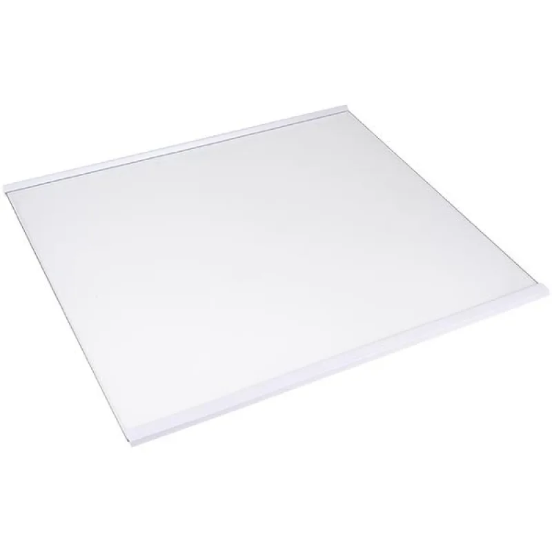 Полиця над ящиком для овочів у холодильник Indesit 481010843871 485x440mm (скляна, з обрамленням)