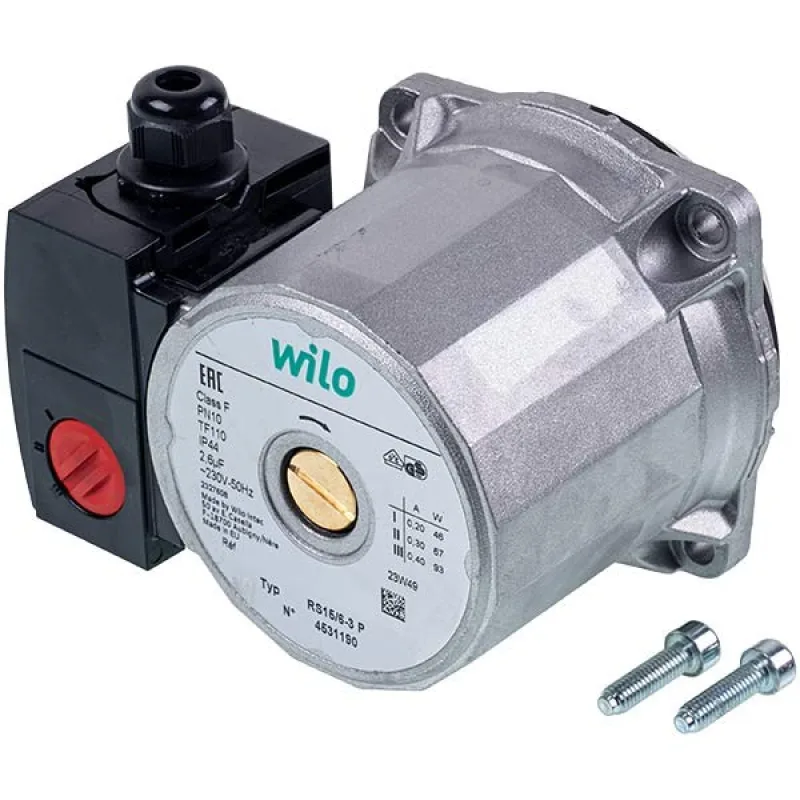 Насос циркуляційний Wilo RS 15/6-3 P 93 Вт для газового котла