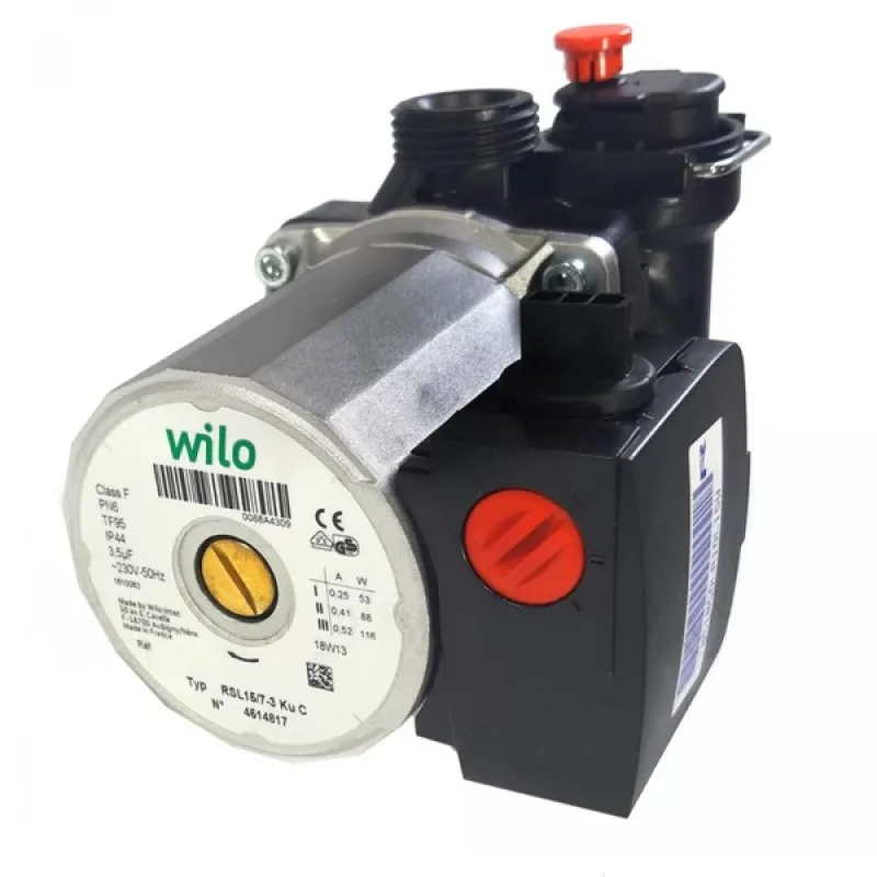 Насос циркуляційний у зборі Wilo 116 Вт для газового котла Fondital, Nova Florida 6CIRCOLA07