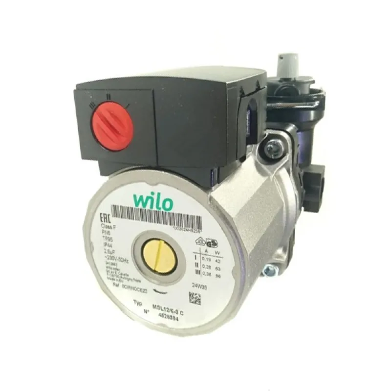 Насос циркуляційний у зборі Wilo MSL12/6-3 86 Вт для газового котла Fondital/Nova Florida 6CIRNOCE22