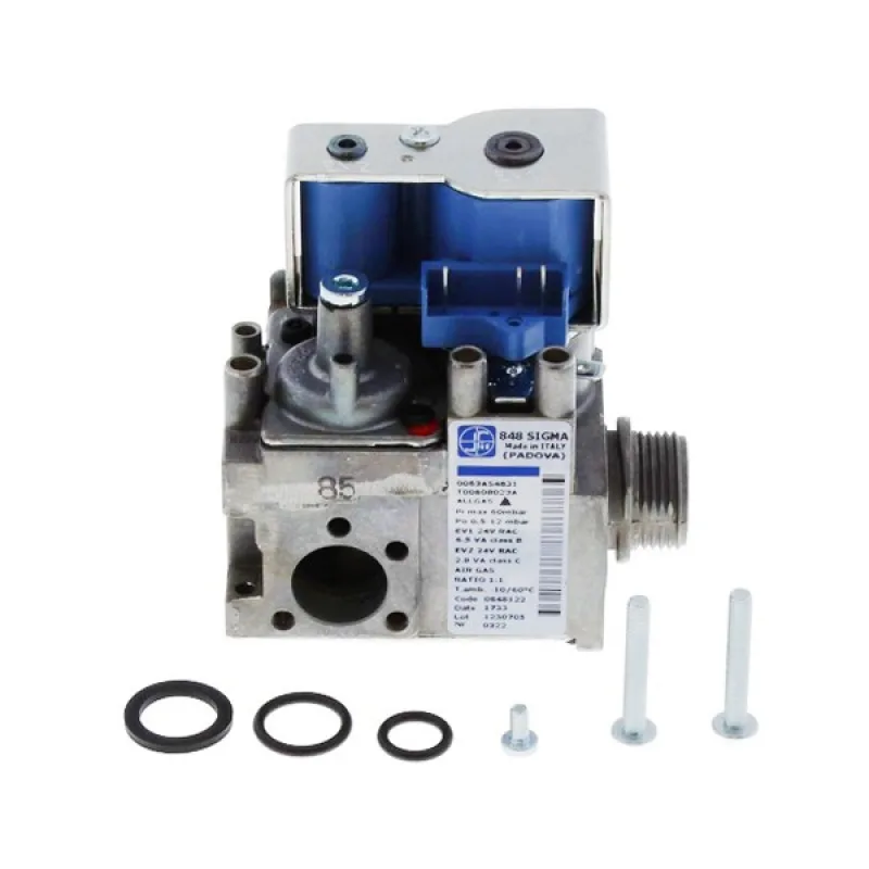 Газовий клапан Sit Sigma 848 (0.848.122) 24 В для конденсаційного котла Buderus Logamax Plus GB022/142/152/1627736700635