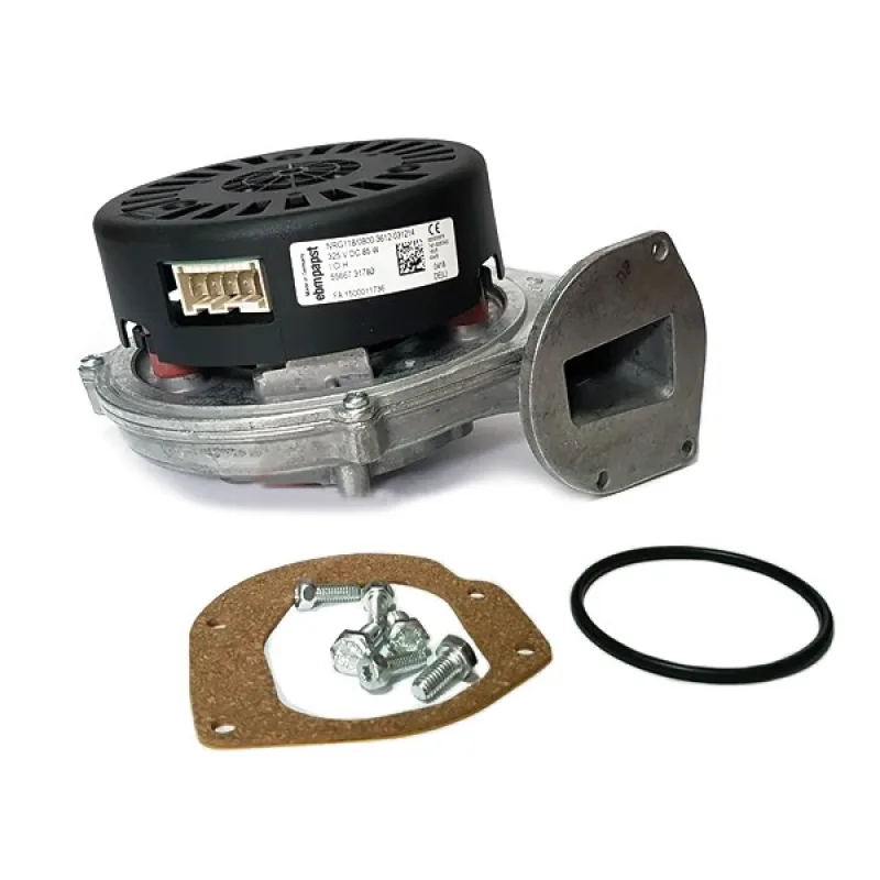 Вентилятор Ebmpapst RG118/0800 85 Вт для конденсаційного котла Ariston Clas One, Chaffoteaux Pigma Advance 65116558-01