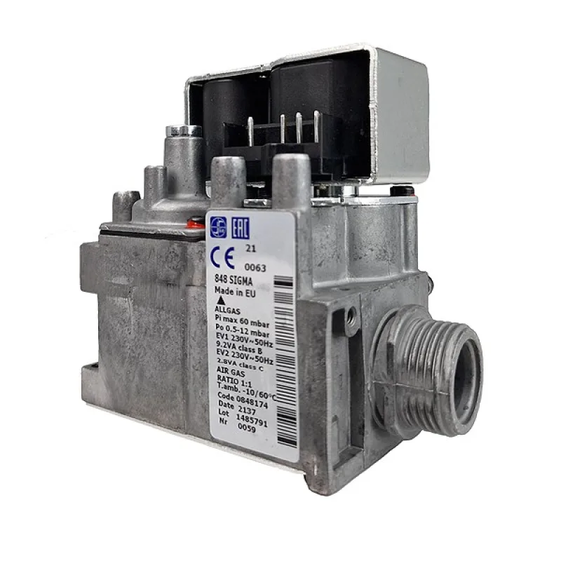 Газовий клапан Sit Sigma 848 (0.848.174) для газового котла Ariston HS/Clas/Genus X 65114223
