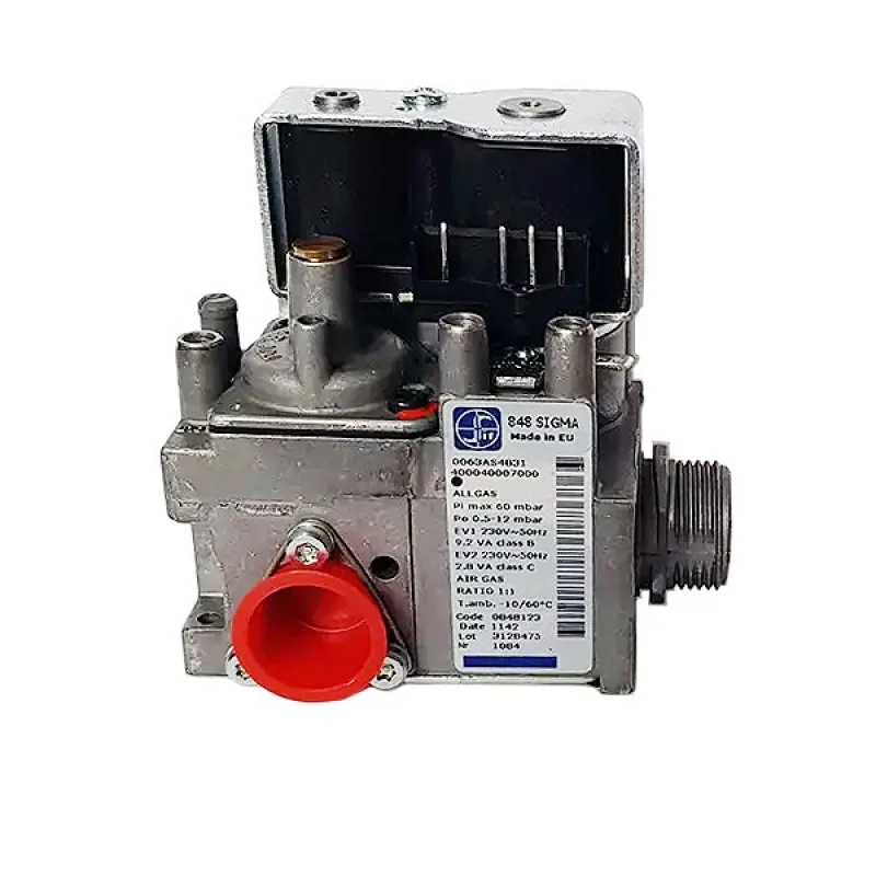 Газовий клапан Sit Sigma 848 (0.848.123) для конденсаційного котла Ariston Clas, Chaffoteaux Talia/Pigma Green 60000537