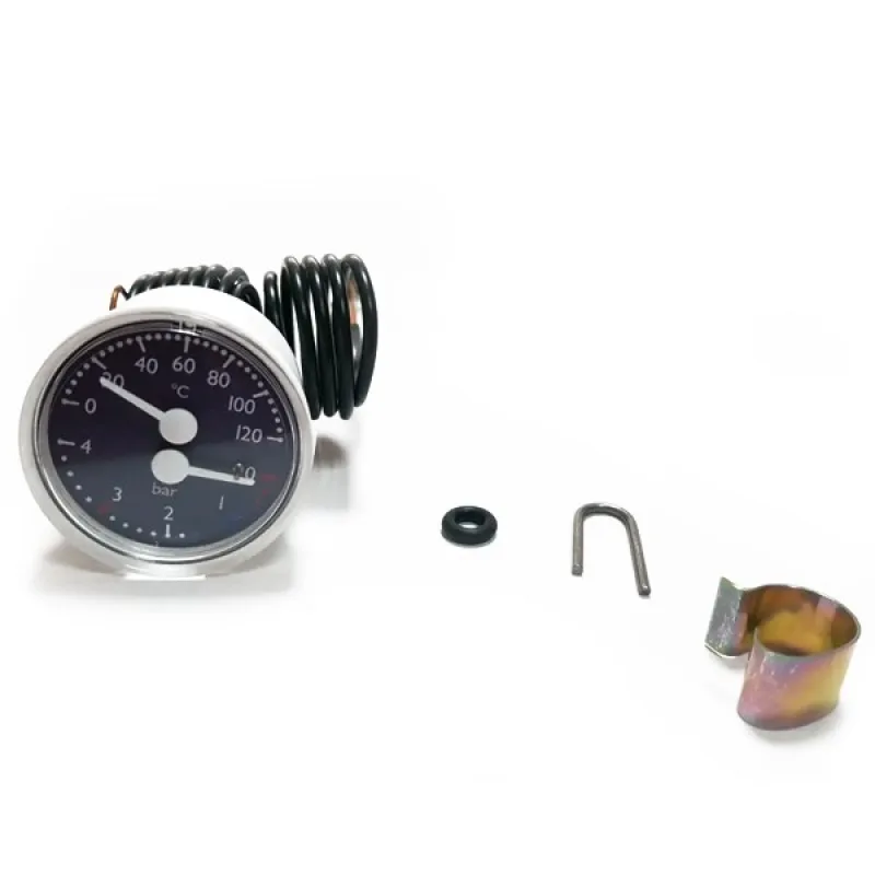 Термоманометр Cewal 0-4 бар 0-120 °C D=42 мм для газового котла Ariston UNO, T2, TX 999520