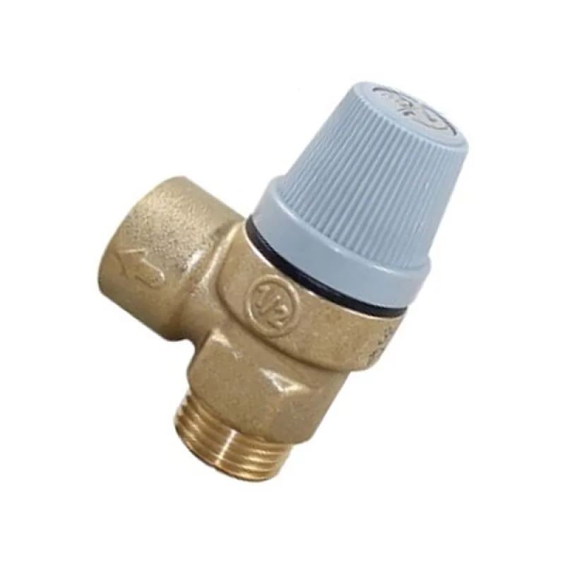 Запобіжний клапан Caleffi 7 бар 1/2&apos&apos для бойлера газового котла Ferroli DomOasi, Sime 6029000