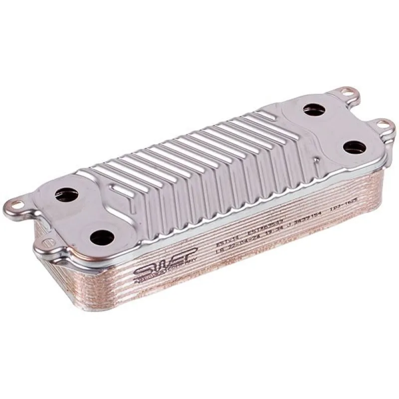 Теплообмінник пластинчастий ГВП Swep (12 пластин) для газового котла Vaillant eco TEC Pure VUW 236-286/7-2 0020238986