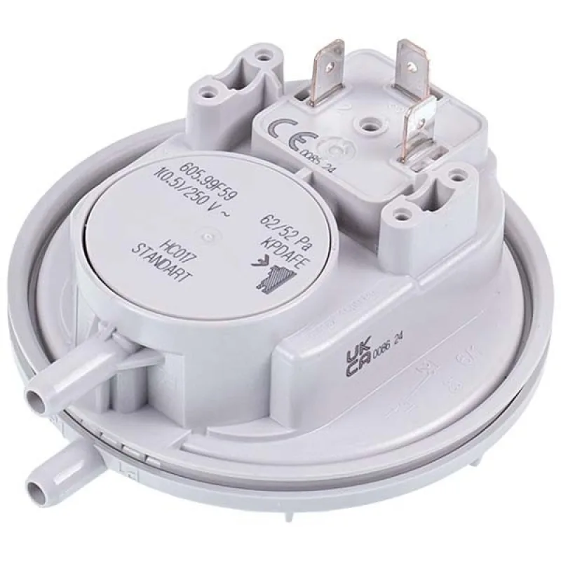 Air pressure switch Huba Control R01005272 for gas boiler, 62/52 Pa
