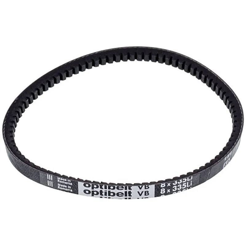 Ремінь V-belt 8X335 приводу для сушильної машини Miele 1710130 чорний
