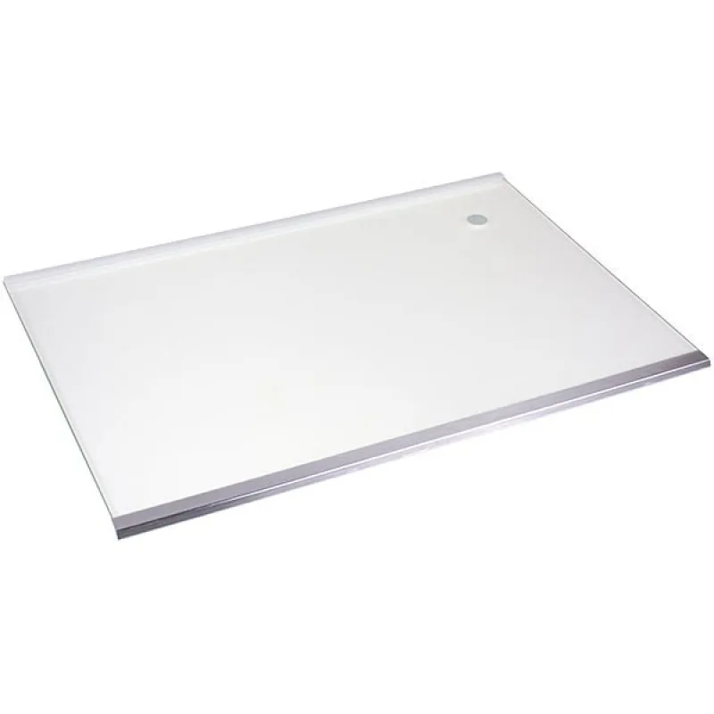Полиця над ящиком для овочів у холодильник Samsung DA97-16876A 500x355mm (скляна, з обрамленням)
