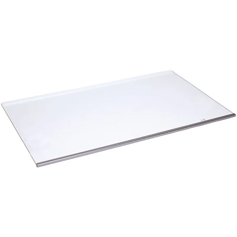 Полиця (верхня) для холодильника Samsung DA97-24673B 650x385mm (скляна, з обрамленням)