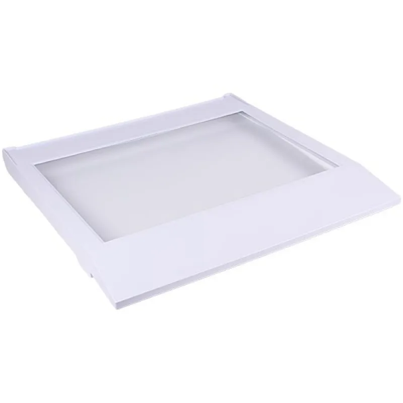 Полиця над ящиком для овочів у холодильник Samsung DA97-21138A 510x485mm (скляна, з обрамленням)