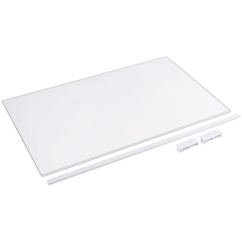 Полиця для холодильника Zanussi 4055346128 472x295 мм (скляна, з обрамленням)