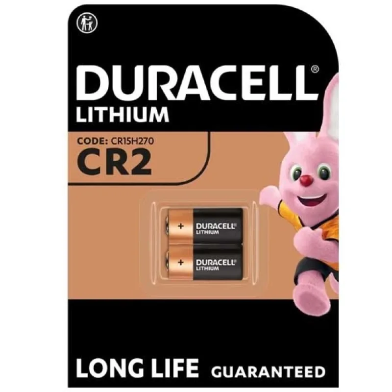 Батарейка Duracell CR2 (CR15H270) 3V блістер 2 шт.