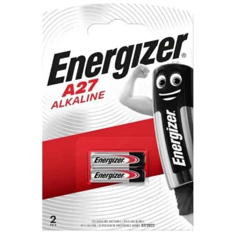 Батарейка Energizer A27 12V блістер 2 шт.