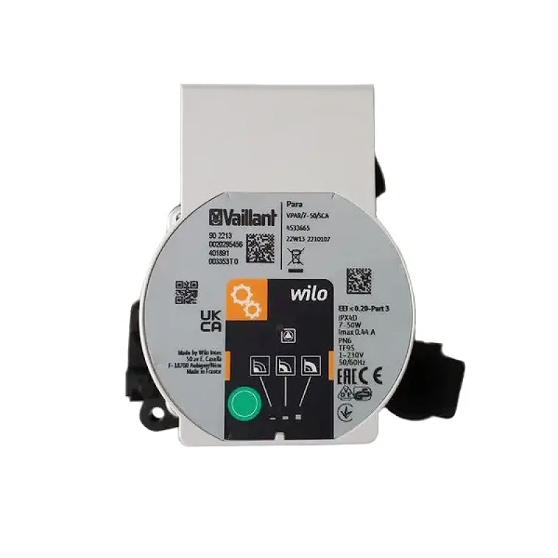 Частотний циркуляційний насос у зборі Wilo Para VPAR/7-50/SCA 7-50 Вт для конденсаційного котла Vaillant ecoTEC 386/5-5 0010030672