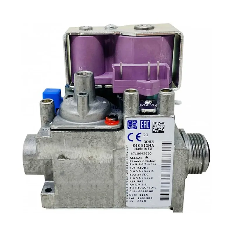 Газовий клапан Sit Sigma 848 (0.848.168) для конденсаційного котла Buderus Logamax plus GB062-24, Bosch Condens 2500 WBC 28 87186456200