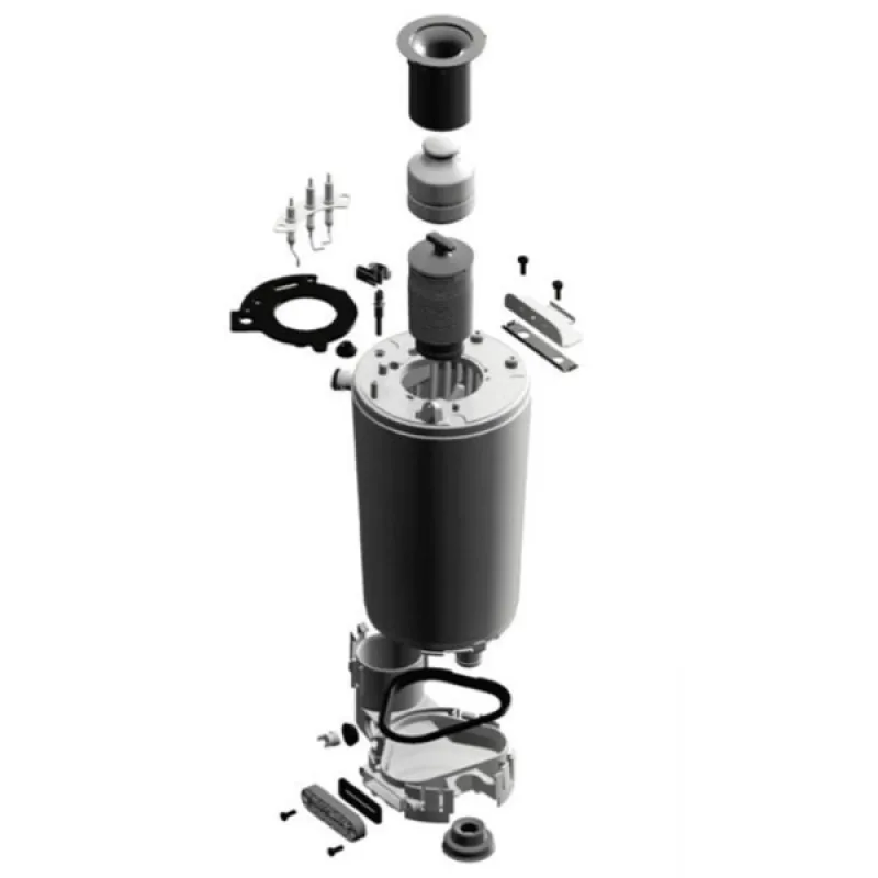 Теплообмінник 30 кВт у зборі для конденсаційного котла Buderus Logamax plus GB122i-24 KD 8737602146