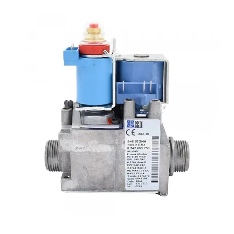 Газовий клапан Sit Sigma 845 (0.845.105) 24 В для газового котла Buderus Logamax U052/054, Bosch Gaz 5000/7000, Junkers 8737602879