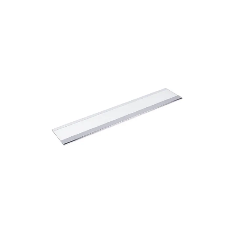 Полиця над ящиком для овочів у холодильник Whirlpool 481011096646 608x117mm (скляна, з обрамленням, коротка)