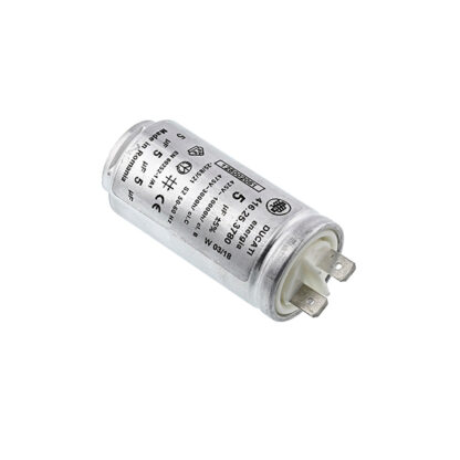 Пусковой конденсатор для суш. машины 5uF 425V (2 клемы) DUCATI Electrolux