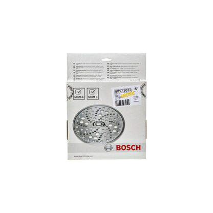 Диск-терка крупна (для дерунів) MUZ45RS1 для кухонного комбайна Bosch 00573022 - Зображення 2